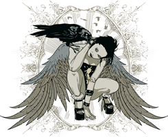 Grunge-Lady-Crow