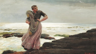 Winslow Homer – A Light on the Sea